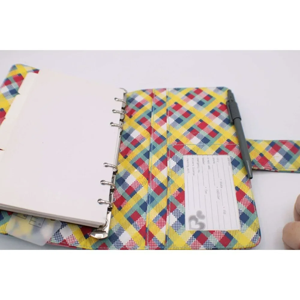 Fashion Girl Planner Agenda Organizer Polka Dot and Purses w/ Calculator Pen NEW